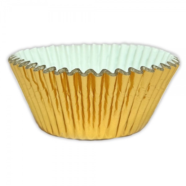 Silver Foil Cupcake Cup - Confectionery House